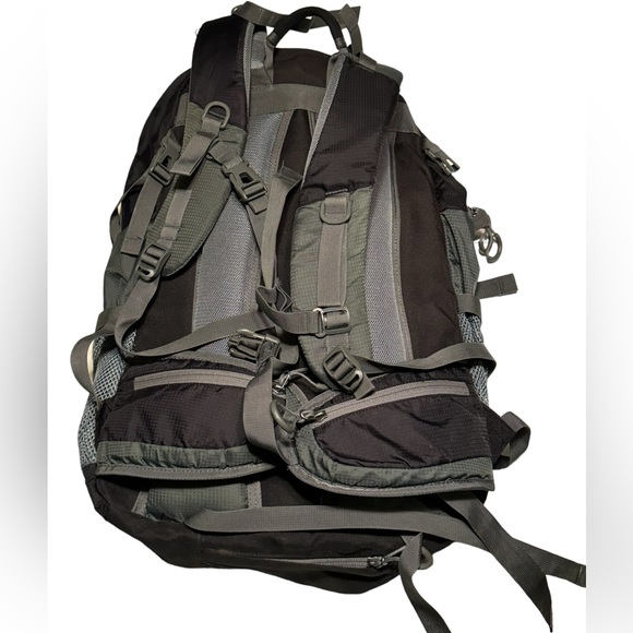 Nice Outdoor Master Black Gray High End Backpacking Hiking Backpack - Picture 2 of 15